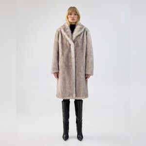 Unreal Fur Elixir Coat, Gray-Natural (S)